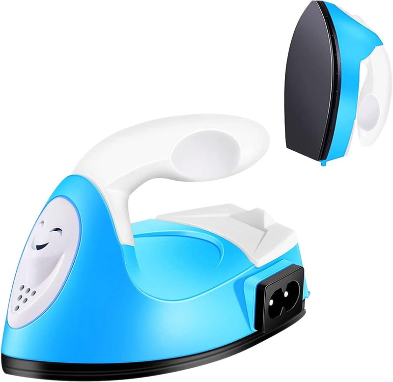 Sagsro Mini Craft Iron Mini Iron Press,Mini Heat Press Machine for T Shirts Shoes and Hats Small Heat Transfer Vinyl Projects,Portable Travel Irons Mini Heat Press Crafting Craft Clothes - Image 1